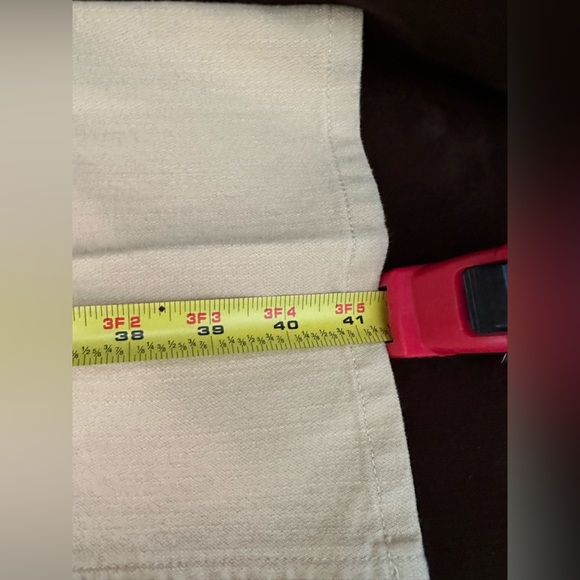 Ted Nicol Yellow pleaded straight Leg Pockets on back And Front  Low Rise SZ 30 - Picture 9 of 10